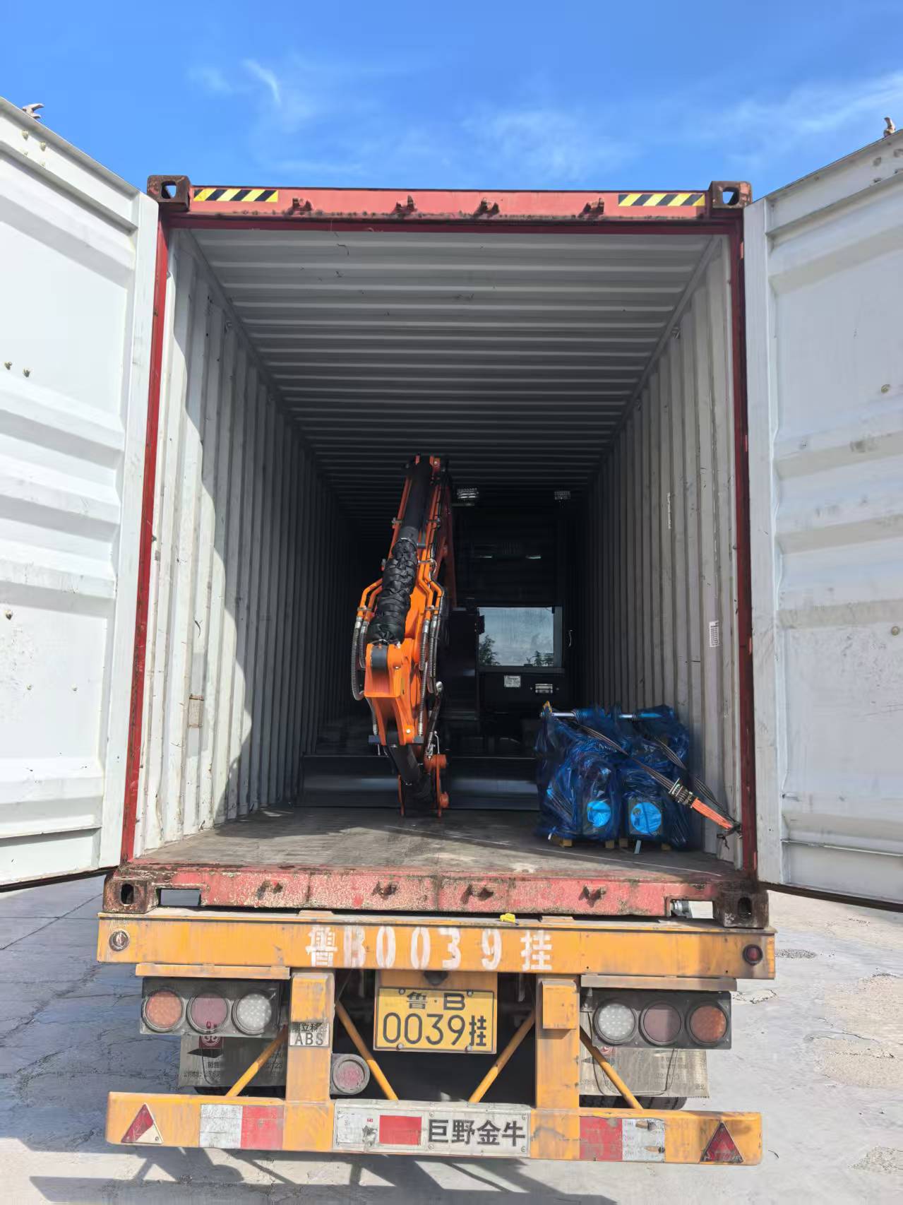 ສອງຂະຫນາດ 6,5t ໄດ້ຖືກສົ່ງໄປແລ້ວ